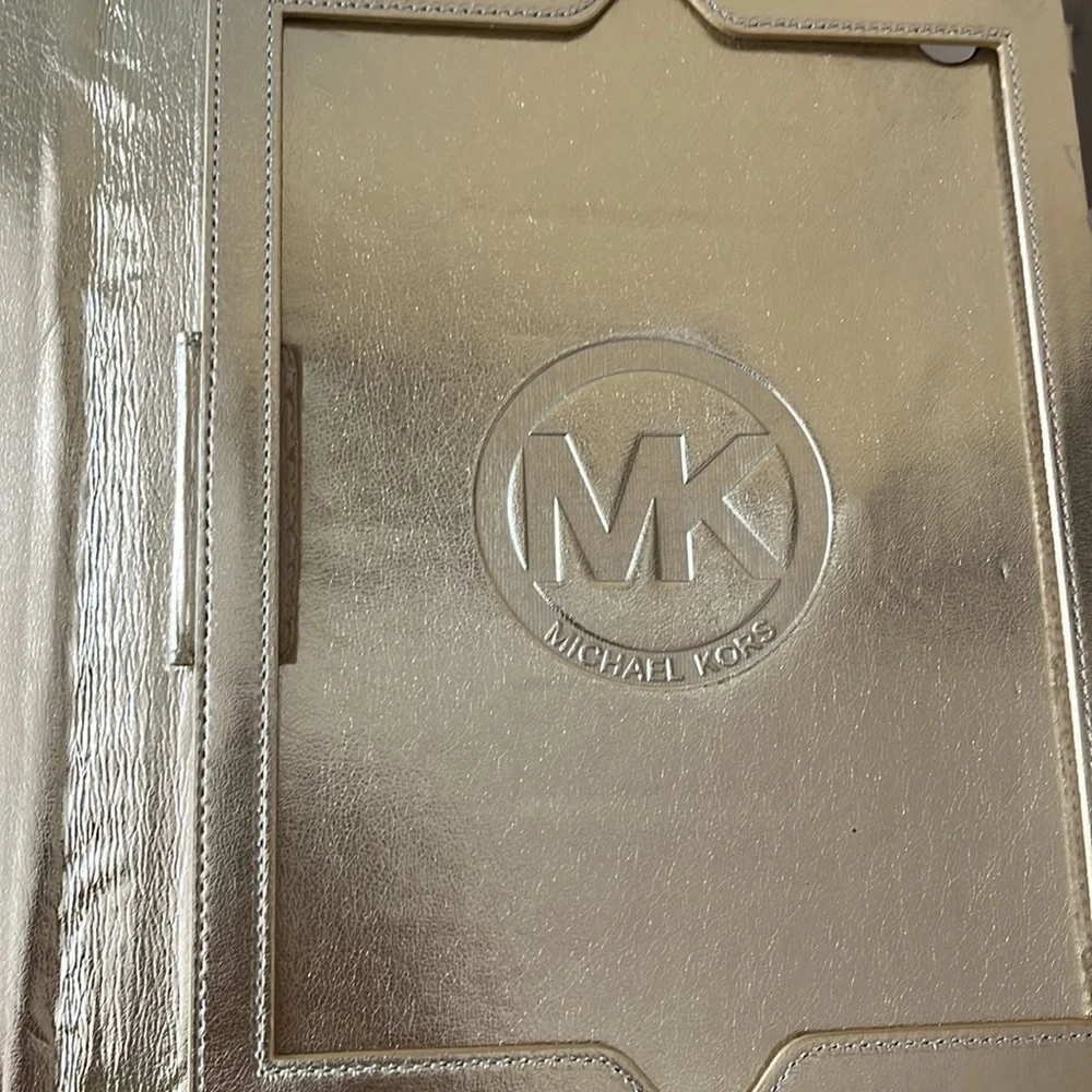MICHAEL KORS ZIP AROUND TABLET CASE ORGANIZER DOUBLE COMPARTMENT
